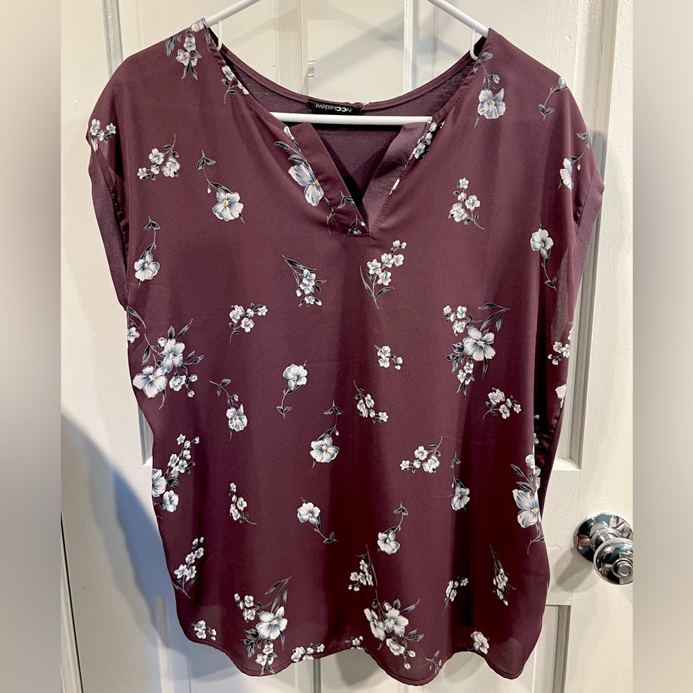Floral Chiffon top
